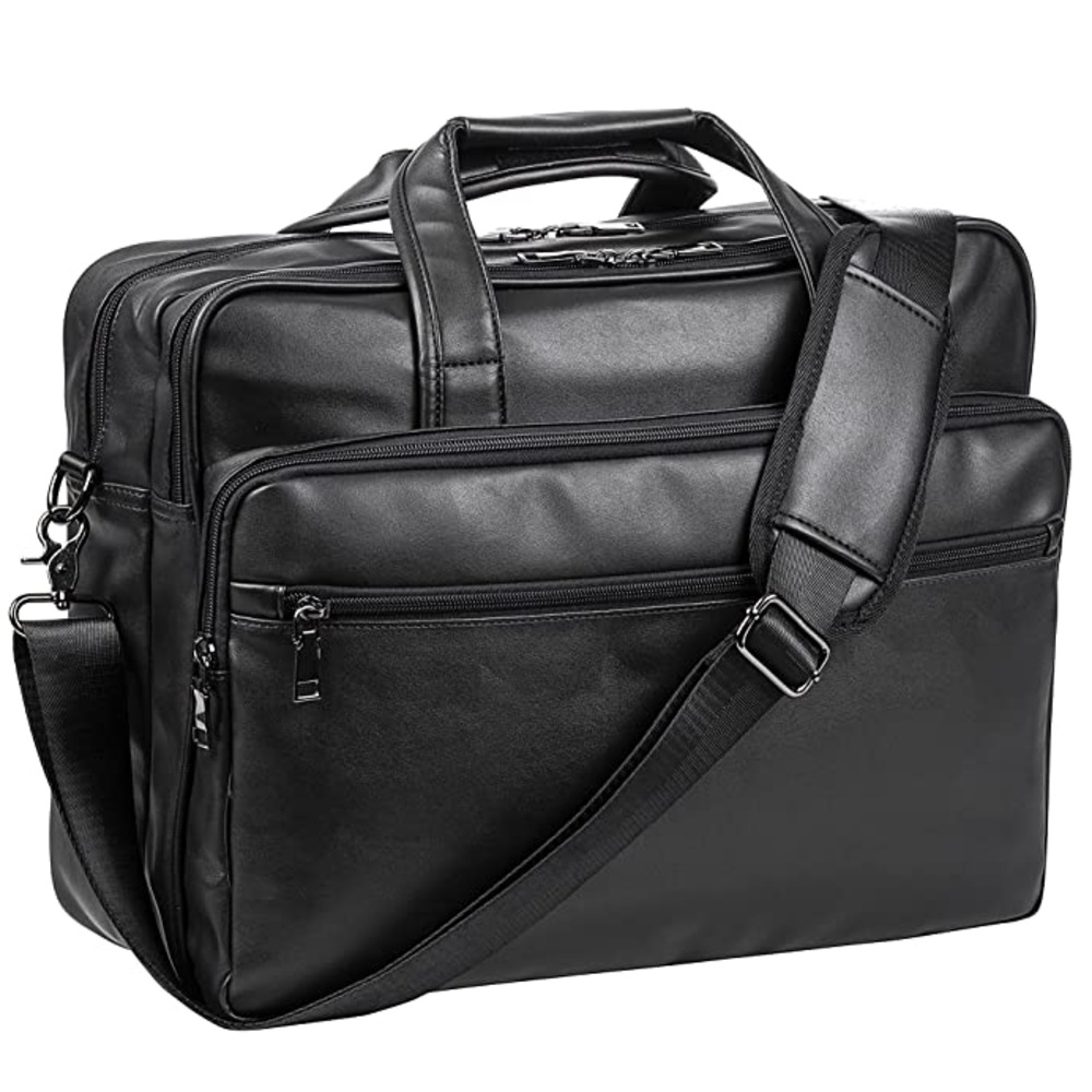 NEW! Stylish Leather Limpton Buisness Satchel